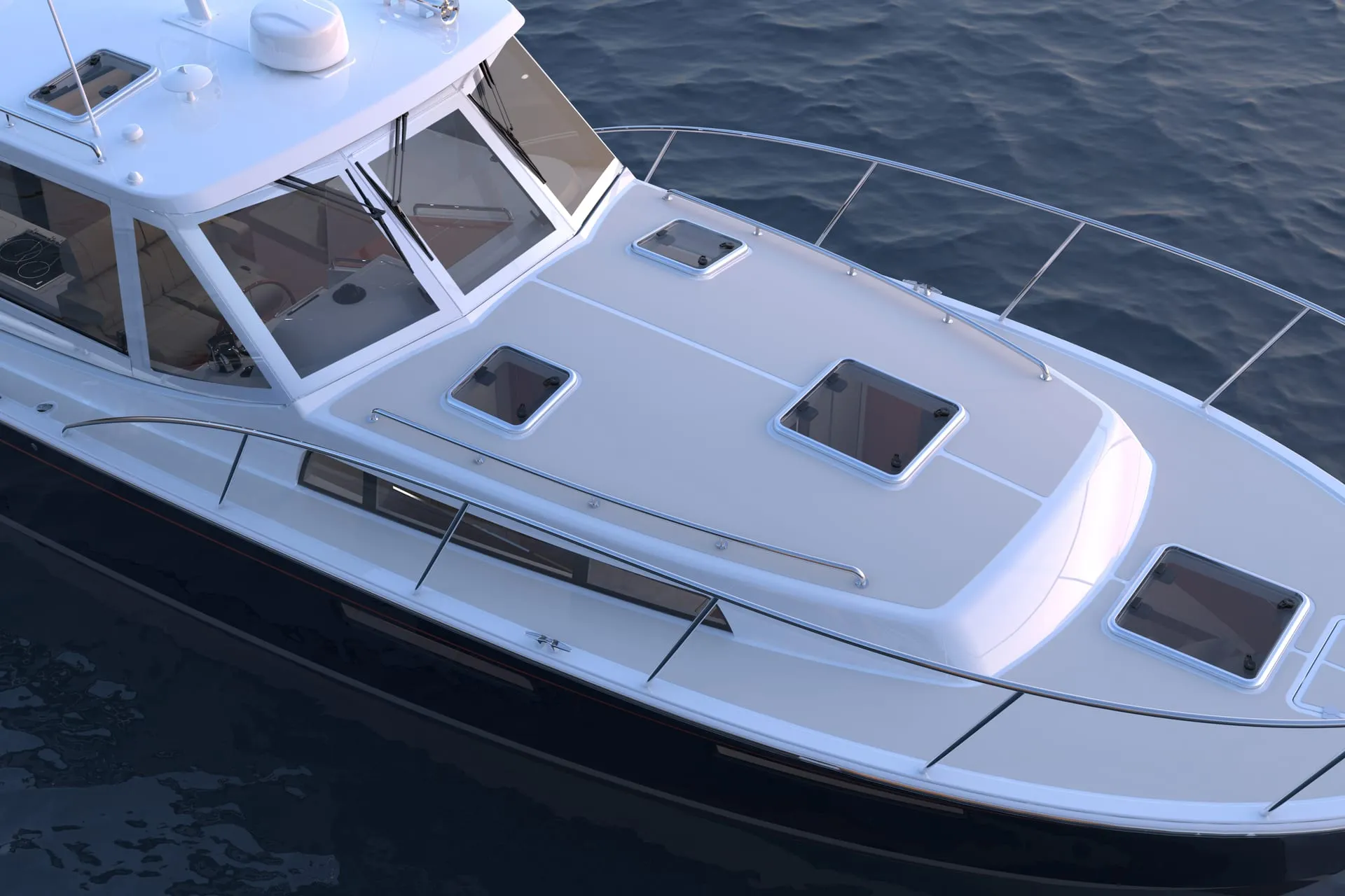 R Series yacht cruising