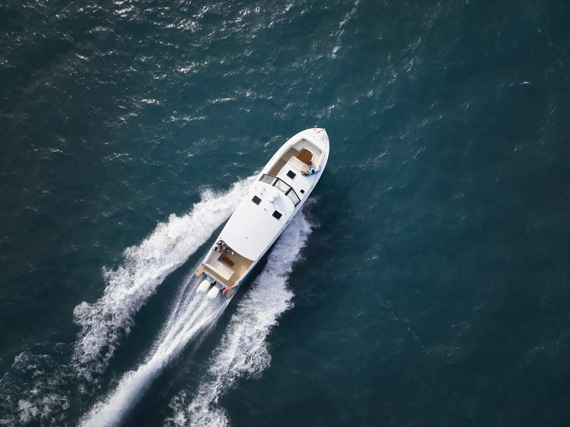 MJM yacht aerial view
