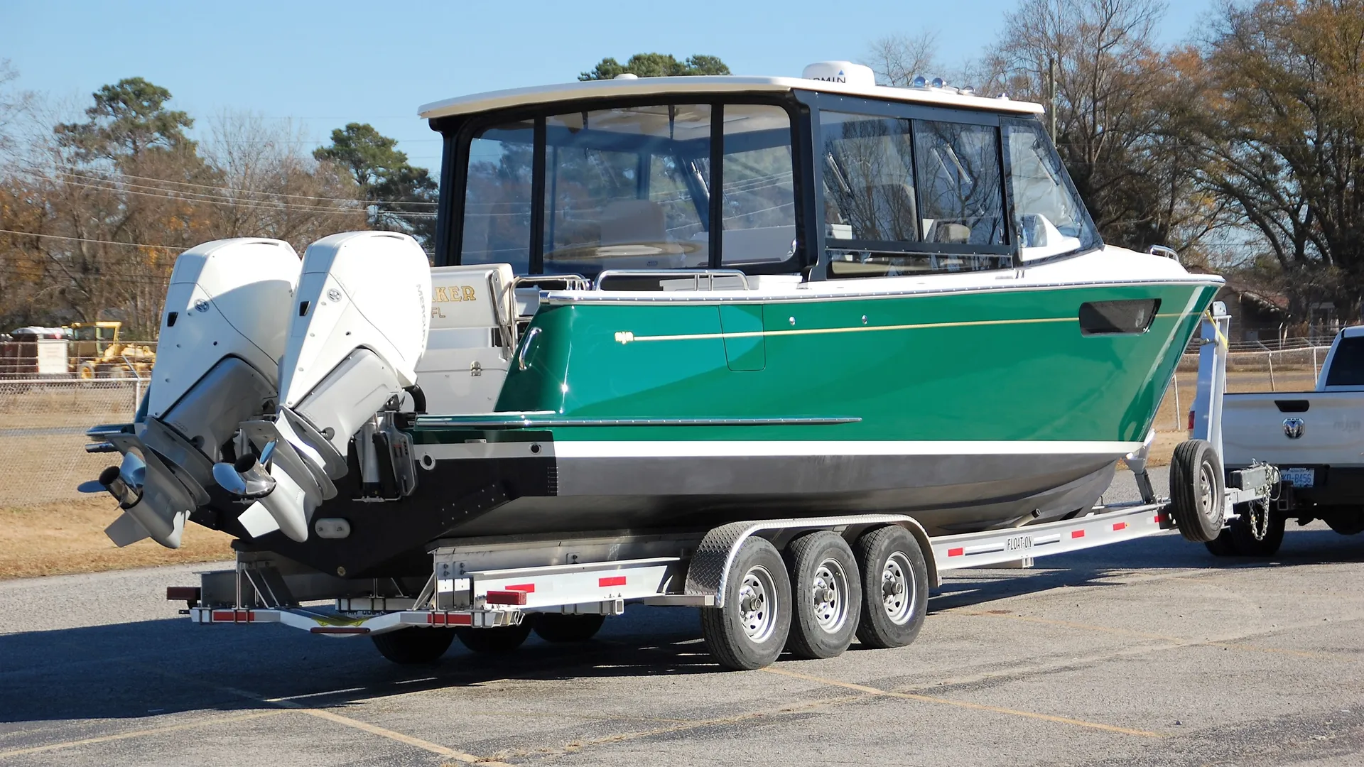 MJM yacht undergoing White Glove refit