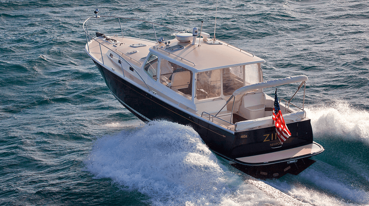 March YACHTING Magazine Features MJM 40z