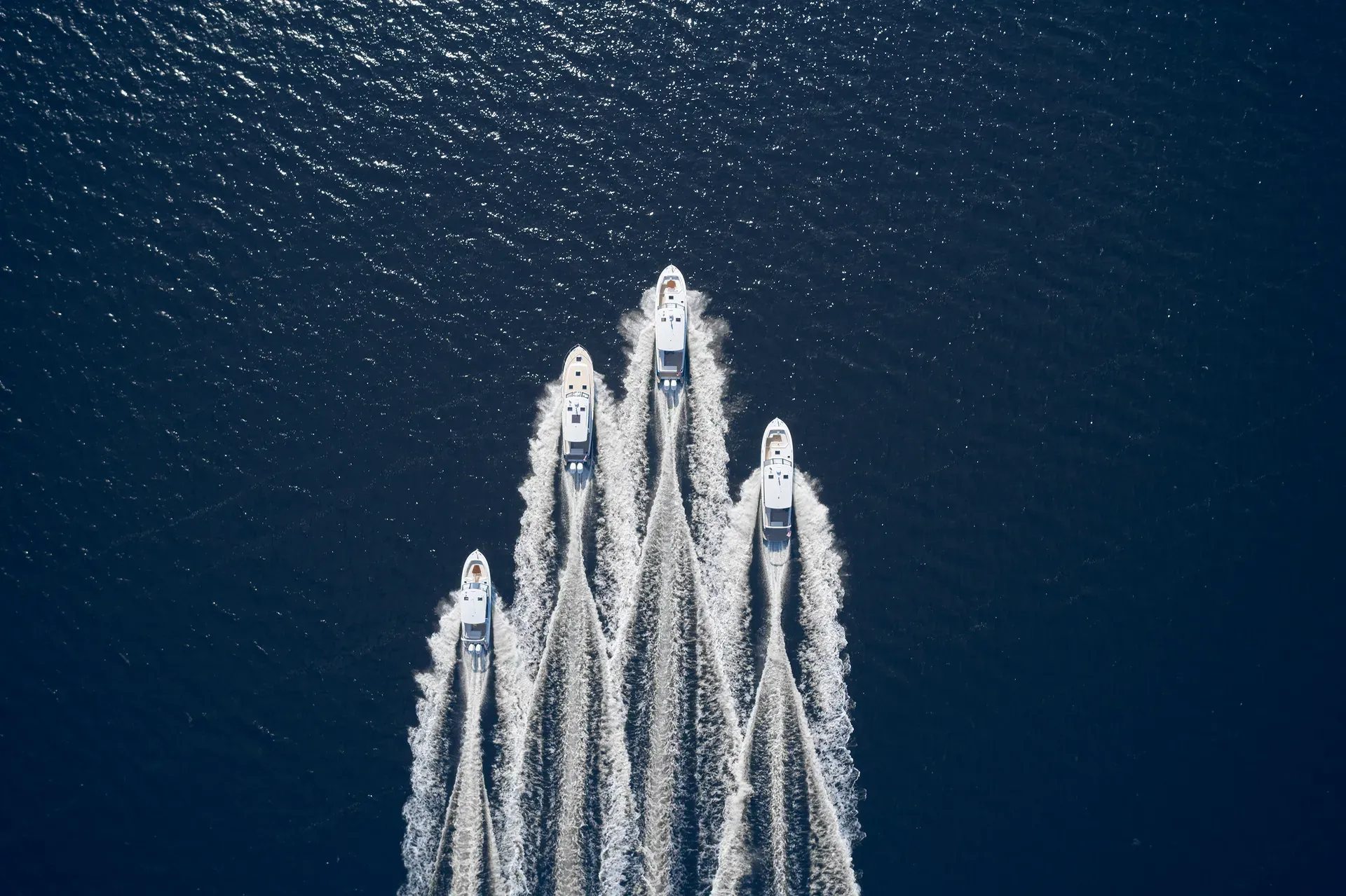 MJM Yacht cruising through open water