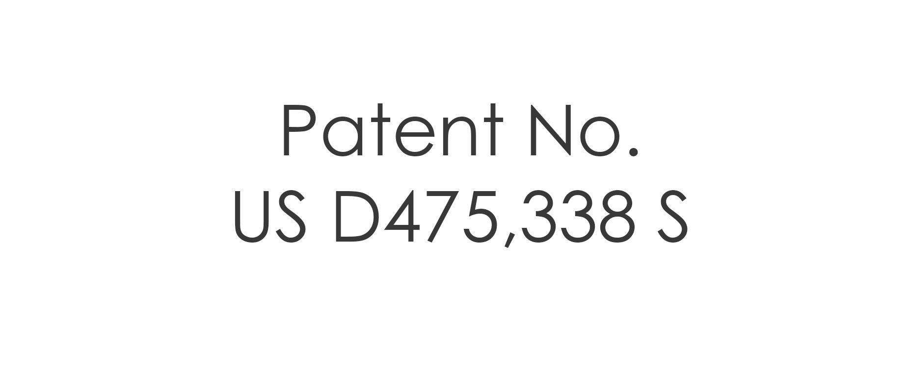 MJM Design Patent No. US D475,338 S