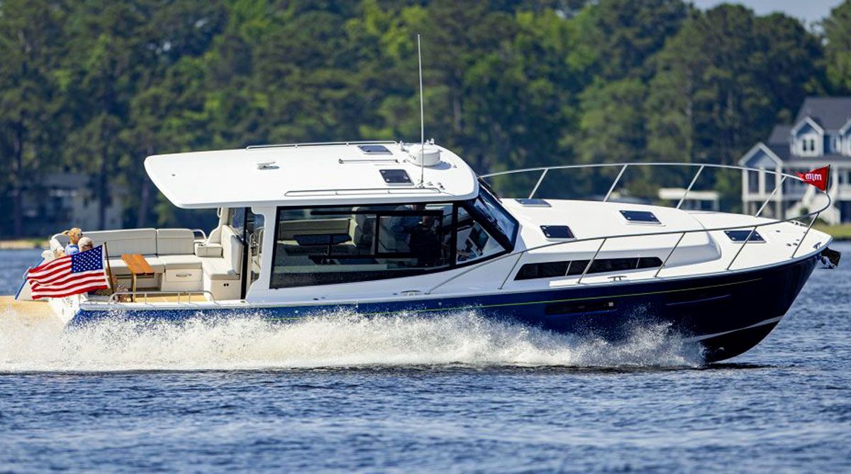 CO Tests the New MJM 42 Express Cruiser