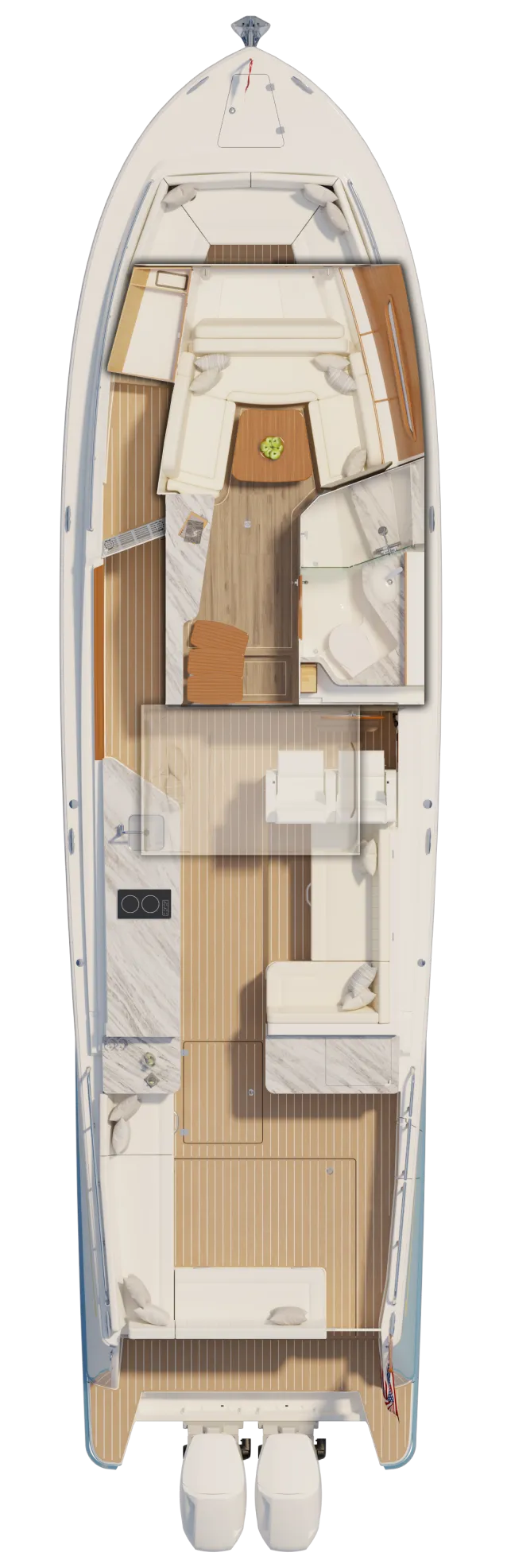 Command the Distance deck layout
